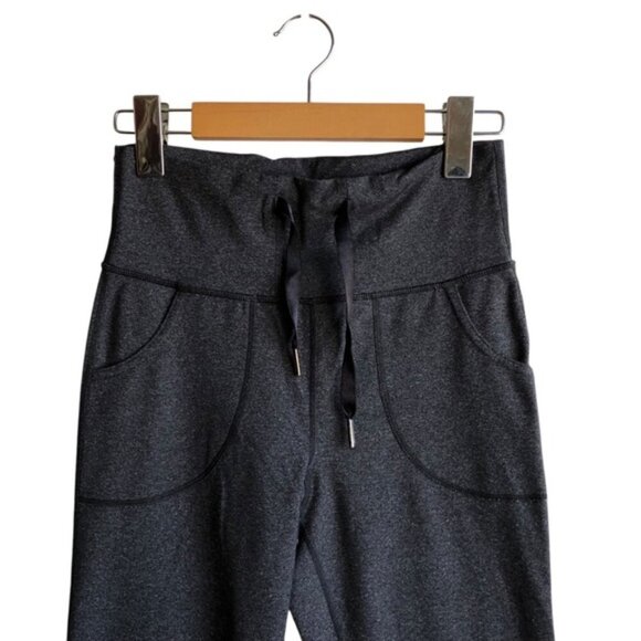 Lululemon Skinny Will Pant Size 4 Heathered Black Grey - Picture 3 of 11